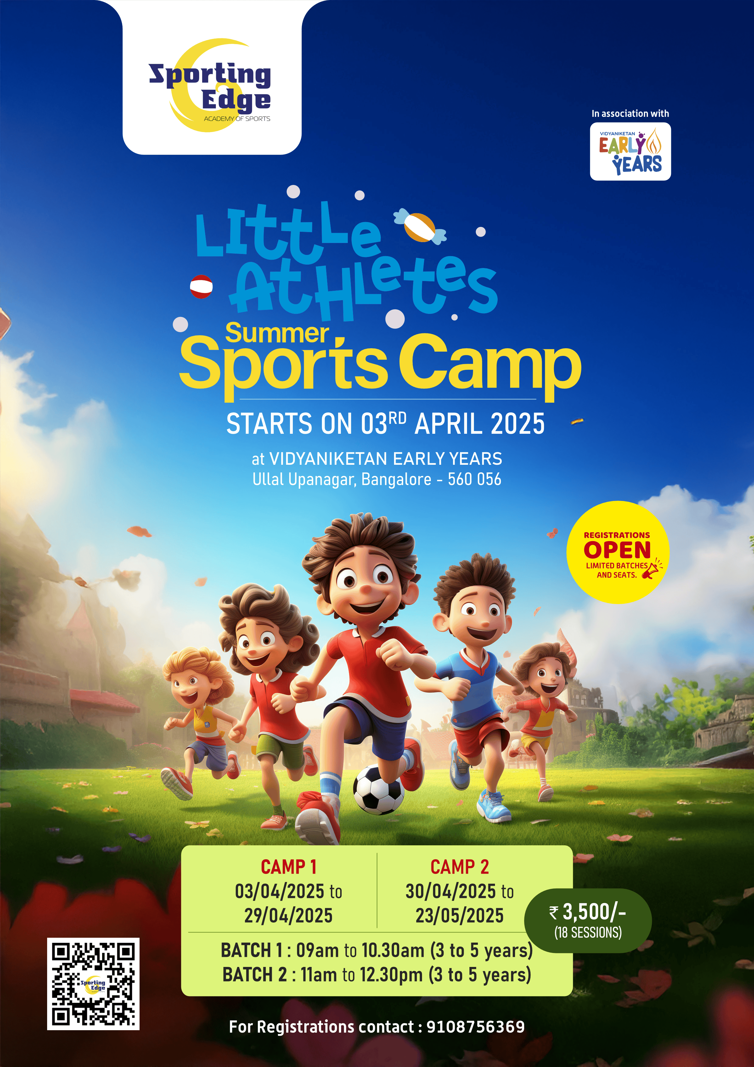 Summer Sports Camp 2025 for Little Athletes